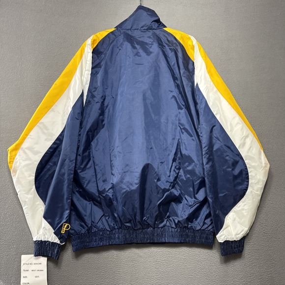 Vintage Pro Player WVU Mountaineers‎ Jacket Large Windbreaker Outdoors Football - Picture 9 of 12